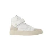 Hvitt skinn Ami Paris Sneakers