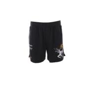 Svart Twill Shorts Icarus Logo