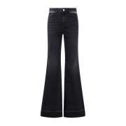 Sort Flare Chain Jeans Aw23