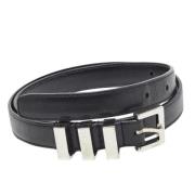 Pre-owned Leather belts