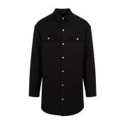 Jumbo Fogpocket Silk Wool Shirt Jacket