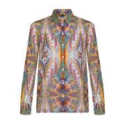 MultiColour Paisley Print Skjorte