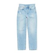 Blå High Waist Jeans