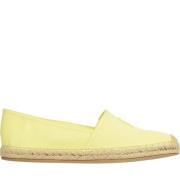 Gul Tulipan Brodert Espadrilles