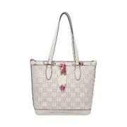 Hvit Jasmin Tote Bag