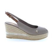 Beige Flate Sandaler Alyssa004 Tau002