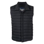 Svart Puffer Vest