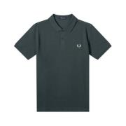 Slim Fit Plain Polo Night Green