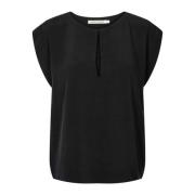 Elegant Svart Rosalyn Bluse