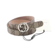 Pre-owned Leather belts