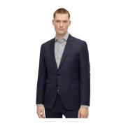 Marine Slim Fit Wool Suit Jacket