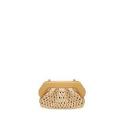 Naturlig Straw Clutch Bag