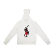 Stor Pony Felpa Hoodie for barn