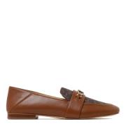 Brun Skinn Loafers