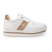 Geo Beige Sneakers 1832 Stilig Modell