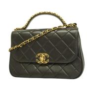 Pre-owned Leather chanel-bags