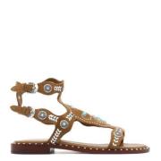 Turkis Skinn Sandal