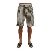 Stripet Hamp Casual Shorts