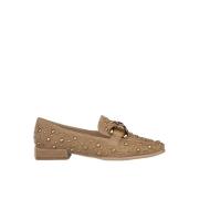 Studded Womens Flat Moccasin