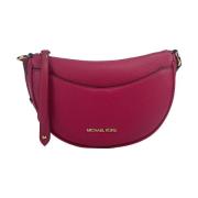 Stilig Half Moon Crossbody Bag med Kortspor