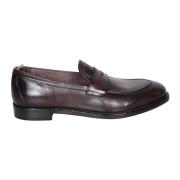 Brune Skinnloafer Sko