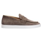 Brun Semsket Penny Sneaker