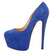 Pre-owned Suede heels