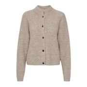 Varm Sand Melange Alpha Cardigan