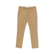 Slim Fit Chino Bukser med Elastisk Midje