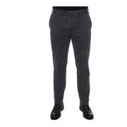 Slim Fit Chino med Marmor Effekt