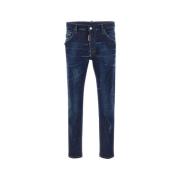 Slim-fit Oppgraderings Jeans for Menn