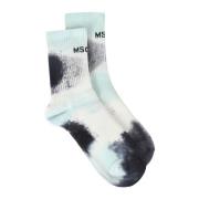 Tie-Dye Print Socks