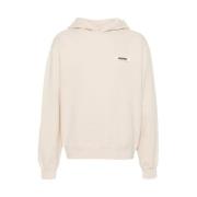 Beige Bomulls Sweatshirt