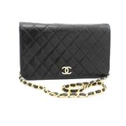 Pre-owned Svart skinn Chanel Flap Bag