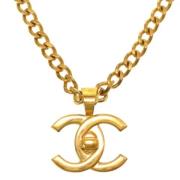 Pre-owned Metal chanel-jewelry