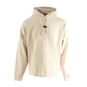 Beige Herre Oversized Genser