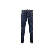 Slim-fit Denim Jeans med Studs