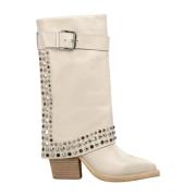 Studded Heeled Boot