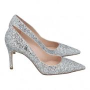 Pre-owned Silver heels