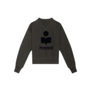 Bomull Langermet Logo Sweatshirt