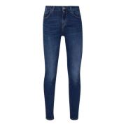 stretch denim skinny jeans