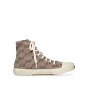 Forvrengte Paris High-Tops med Monogramdetaljer