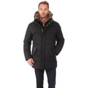 Svart Edward Parka