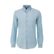 Slim Fit Chambray Skjorte