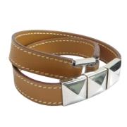 Pre-owned Leather hermes-jewelry