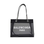 Mesh Tote Bag med Logo Print