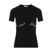 Bomull Baby Tee-Shirt Svart Hvit