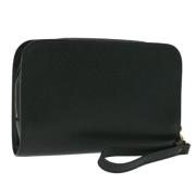 Pre-owned Leather clutches