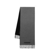 Knight Logo Cashmere Scarf Grey