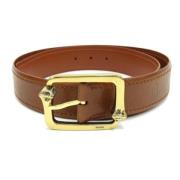 Pre-owned Leather belts